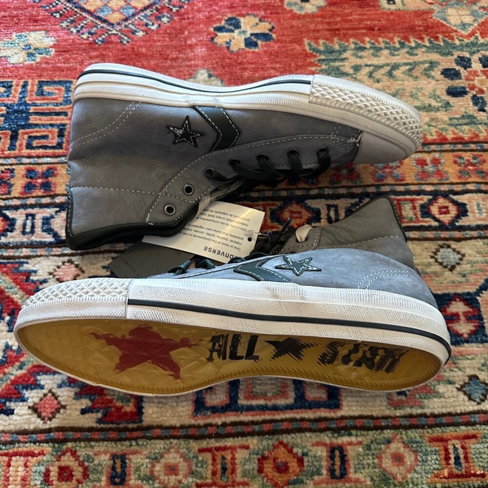 CONVERSE John Varvatos  Hi-Top Sneaker Shoe Leather 5.5 38